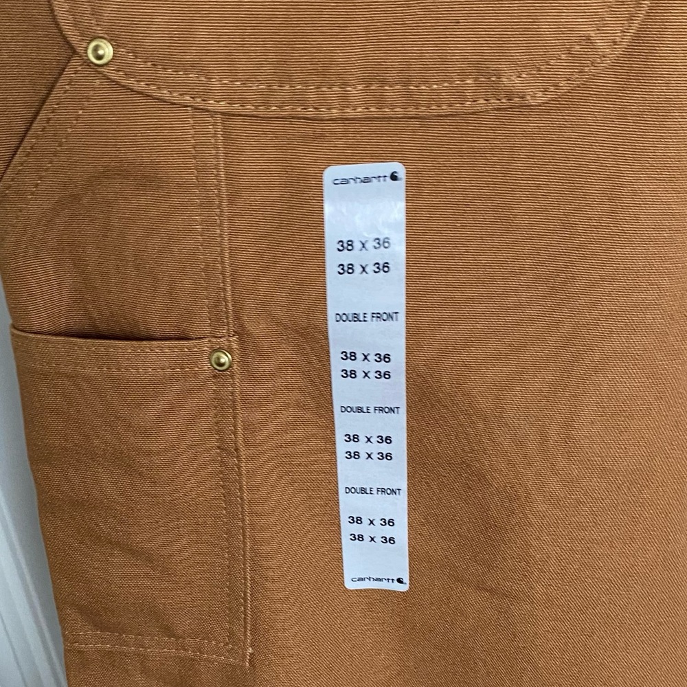 Carhartt 102776 - Duck Bib Overalls - Unlined - Picture 9 of 9